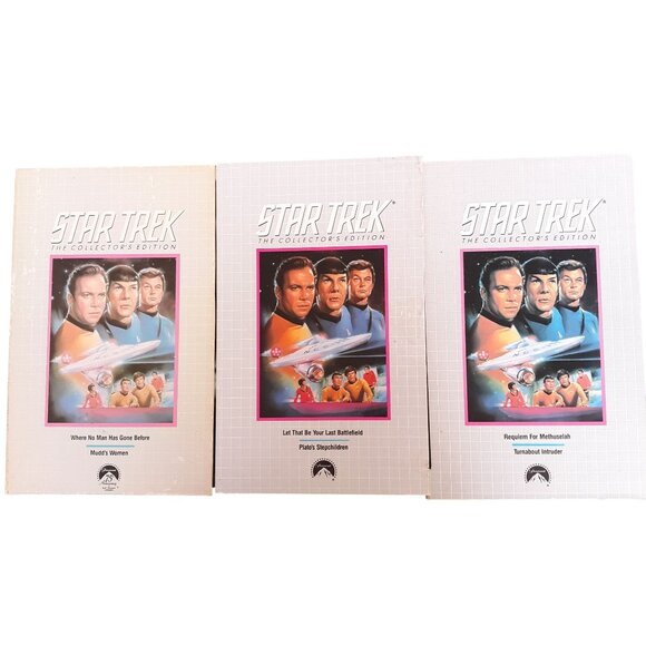Star Trek VHS Collector's Edition Complete Set Of 39 Tapes - Picture 8 of 8